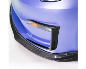 Vorsteiner  Satin Carbon Fiber PP 2x2 Bumper Flares Tesla Model S Plaid VRS Program 2021+