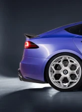 Vorsteiner  Satin Carbon Fiber PP 2x2 Decklid Spoiler Tesla Model S Plaid VRS Program 2021-2022                                     - TEV3061 - Image 5