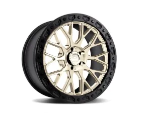 VENOMREX VR605BL Wheel 17x9 6x139 0mm White Gold Ford | Dodge | Toyota | Lexus | Chevrolet | GMC 2003+