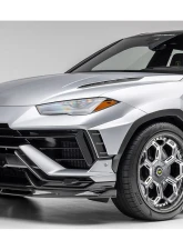 Vorsteiner Performante Edizione Carbon Fiber PP 2x2 Glossy Aero Front Spoiler Lamborghini Urus 2023+                                     - 5020LOV - Image 4