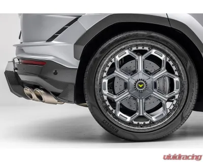 Vorsteiner Performante Edizione Carbon Fiber PP 2x2 Glossy Aero Side Fins Lamborghini Urus 2023+ - 5025LOV