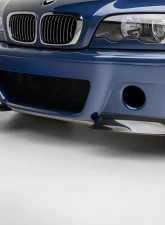 Vorsteiner Primered Front Spoiler w/ Carbon Fiber PP 1x1 Glossy Splitters BMW E46 M3 V-CSL 2000-2006                                     - BMV4611 - Image 3