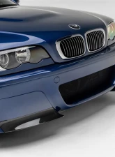 Vorsteiner Primered Front Spoiler w/ Carbon Fiber PP 1x1 Glossy Splitters BMW E46 M3 V-CSL 2000-2006                                     - BMV4611 - Image 4