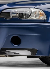 Vorsteiner Primered Front Spoiler w/ Carbon Fiber PP 1x1 Glossy Splitters BMW E46 M3 V-CSL 2000-2006                                     - BMV4611 - Image 9