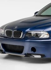 Vorsteiner Primered Front Spoiler w/ Carbon Fiber PP 1x1 Glossy Splitters BMW E46 M3 V-CSL 2000-2006                                     - BMV4611 - Image 9