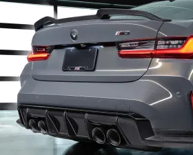 Vorsteiner Add-On Aero Rear Decklid License Plate Lights (2 pcs) BMW M3 E46 (V-CSL & V20) 2000+