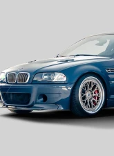 Vorsteiner Carbon Fiber PP 1x1 Glossy V20 Aero Front Bumper w/ 2-Piece Splitter BMW M3 E46 2000-2006                                     - BMV5610 - Image 4
