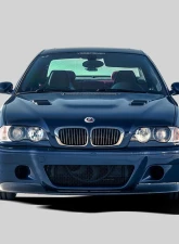Vorsteiner Carbon Fiber PP 1x1 Glossy V20 Aero Front Bumper w/ 2-Piece Splitter BMW M3 E46 2000-2006                                     - BMV5610 - Image 4