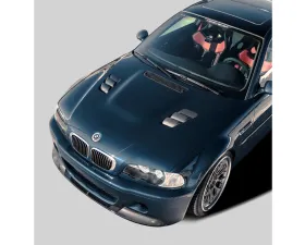 Vorsteiner Carbon Fiber PP 1x1 Glossy V20 Hood BMW M3 E46 2000-2006