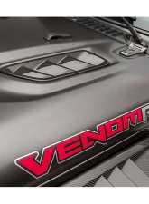 Vorsteiner JX Edition Carbon Fiber PP 2x2 Glossy Aero Hood Vents Jeep Wrangler JL 2018+                                     - VRJ1020 - Image 4