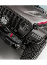 Vorsteiner JX Edition Carbon Fiber PP 2x2 Glossy Aero Hood Vents Jeep Wrangler JL 2018+                                     - VRJ1020 - Image 2
