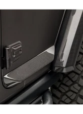 Vorsteiner JX Edition Carbon Fiber PP 2x2 Glossy Aero Rock Guards Jeep Wrangler JL 2018+                                     - VRJ1030 - Image 2