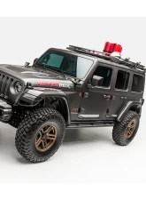 Vorsteiner JX Edition Carbon Fiber PP 2x2 Glossy Aero Rock Guards Jeep Wrangler JL 2018+                                     - VRJ1030 - Image 5