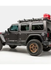 Vorsteiner JX Edition Carbon Fiber PP 2x2 Glossy Aero Rock Guards Jeep Wrangler JL 2018+                                     - VRJ1030 - Image 6