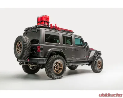 Vorsteiner JX Edition Carbon Fiber PP 2x2 Glossy Aero Rock Guards Jeep Wrangler JL 2018+ - VRJ1030
