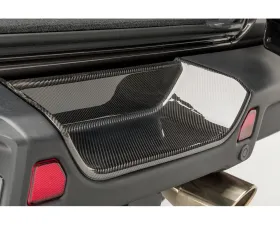 Vorsteiner JX Edition Carbon Fiber PP 2x2 Glossy Aero Rear Bumper Tray Jeep Wrangler JL 2018+