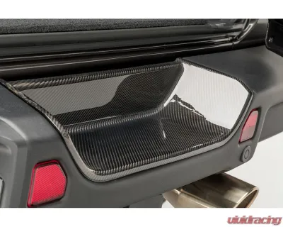 Vorsteiner JX Edition Carbon Fiber PP 2x2 Glossy Aero Rear Bumper Tray Jeep Wrangler JL 2018+ - VRJ1040