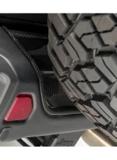 Vorsteiner JX Edition Carbon Fiber PP 2x2 Glossy Aero Rear Bumper Tray Jeep Wrangler JL 2018+                                     - VRJ1040 - Image 3