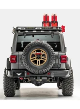 Vorsteiner JX Edition Carbon Fiber PP 2x2 Glossy Aero Rear Bumper Tray Jeep Wrangler JL 2018+                                     - VRJ1040 - Image 4