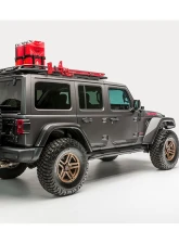 Vorsteiner JX Edition Carbon Fiber PP 2x2 Glossy Aero Rear Bumper Tray Jeep Wrangler JL 2018+                                     - VRJ1040 - Image 5