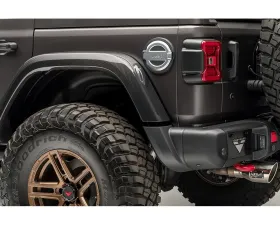 Vorsteiner JX Edition Carbon Fiber PP 2x2 Glossy Aero Rear Fenders Jeep Wrangler JL 2018+