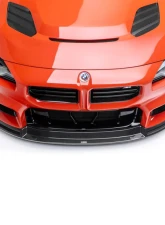 Vorsteiner VRS Aero Front Spoiler Carbon Fiber PP 2x2 Glossy BMW G87 M2 2023+                                     - BMV3220 - Image 3