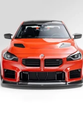 Vorsteiner VRS Aero Front Spoiler Carbon Fiber PP 2x2 Glossy BMW G87 M2 2023+                                     - BMV3220 - Image 4