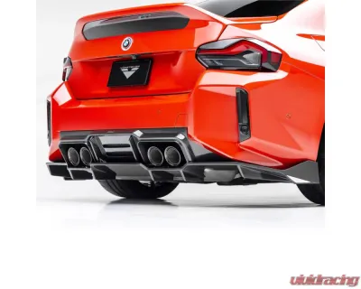 Vorsteiner VRS Aero Rear Diffuser w/ Under Floor Carbon Fiber PP 2x2 Glossy BMW G87 M2 2023+ - BMV3250
