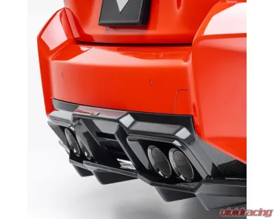 Vorsteiner VRS Aero Rear Diffuser w/ Under Floor Carbon Fiber PP 2x2 Glossy BMW G87 M2 2023+ - BMV3250