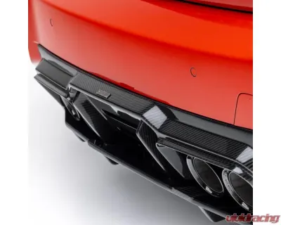 Vorsteiner VRS Aero Rear Diffuser w/ Under Floor Carbon Fiber PP 2x2 Glossy BMW G87 M2 2023+ - BMV3250