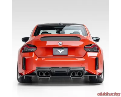 Vorsteiner VRS Aero Rear Diffuser w/ Under Floor Carbon Fiber PP 2x2 Glossy BMW G87 M2 2023+ - BMV3250