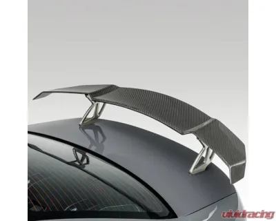 Vorsteiner Glossy Carbon Fiber PP 2x2 Aero Wing Blade w/ Aluminum Uprights BMW M3 | M4 G8X VRS Program 2020+ - BMV3370