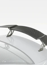 Vorsteiner Glossy Carbon Fiber PP 2x2 Aero Wing Blade w/ Aluminum Uprights BMW M3 | M4 G8X VRS Program 2020+                                     - BMV3370 - Image 2