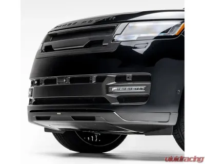 Front Spoiler Glossy Carbon Fiber PP 2x2 Kensington Edition Aero Program Land Rover Range Rover L460 2024+ - ROV1020