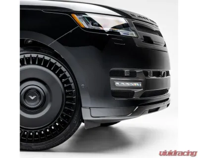 Front Spoiler Glossy Carbon Fiber PP 2x2 Kensington Edition Aero Program Land Rover Range Rover L460 2024+ - ROV1020