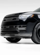 Front Spoiler Glossy Carbon Fiber PP 2x2 Kensington Edition Aero Program Land Rover Range Rover L460 2024+                                     - ROV1020 - Image 5