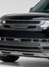 Front Middle Grill Satin Carbon Fiber PP 2x2 Kensington Edition Aero Program Land Rover Range Rover L460 2024+                                     - ROV1026 - Image 7