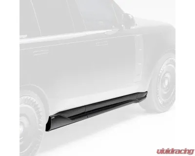 Side Skirts Satin Carbon Fiber PP 2x2 Kensington Edition Aero Program Land Rover Range Rover L460 2024+ - ROV1031