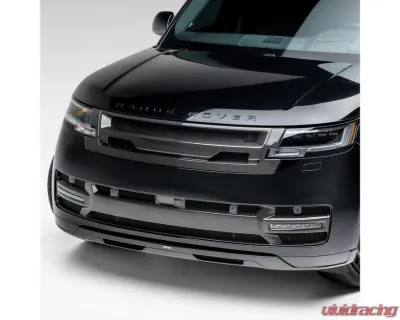 Front Upper Grill Glossy Carbon Fiber PP 2x2 Kensington Edition Aero Program Land Rover Range Rover L460 2024+ - ROV1035