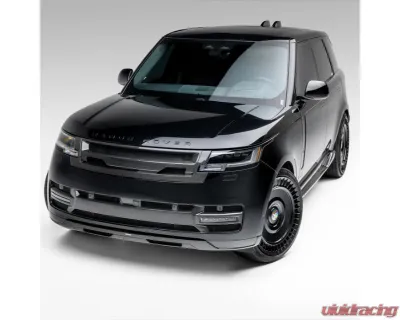 Front Upper Grill Glossy Carbon Fiber PP 2x2 Kensington Edition Aero Program Land Rover Range Rover L460 2024+ - ROV1035