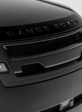 Front Upper Grill Glossy Carbon Fiber PP 2x2 Kensington Edition Aero Program Land Rover Range Rover L460 2024+                                     - ROV1035 - Image 6