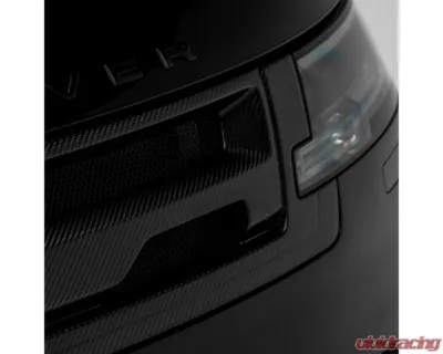 Front Upper Grill Glossy Carbon Fiber PP 2x2 Kensington Edition Aero Program Land Rover Range Rover L460 2024+ - ROV1035