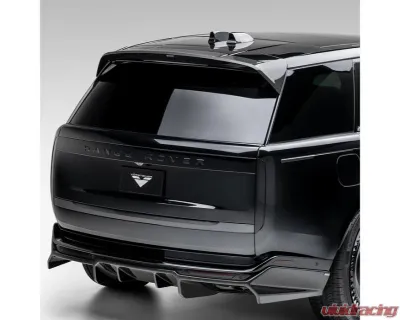 Roof Spoiler Glossy Carbon Fiber PP 2x2 Kensington Edition Aero Program Land Rover Range Rover L460 2024+ - ROV1060