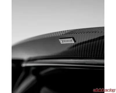 Roof Spoiler Glossy Carbon Fiber PP 2x2 Kensington Edition Aero Program Land Rover Range Rover L460 2024+ - ROV1060
