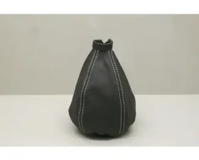Nardi Shift Gaiter Black Leather & Silver Stitching