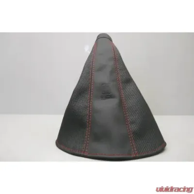 Nardi Hand Brake Gaiter Black Smooth Leather & Black Perforated Leather - 3900.04.0000