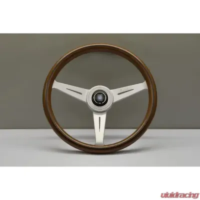 Nardi 360mm ND Classic Steering Wheel Wood & Satin Spokes - 5051.36.6300