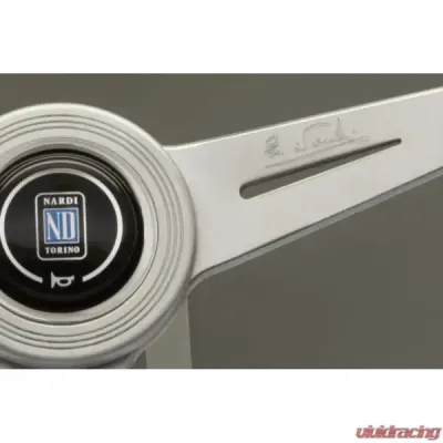 Nardi 360mm ND Classic Steering Wheel Wood & Satin Spokes - 5051.36.6300