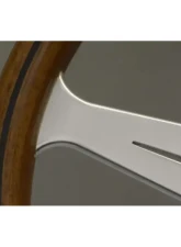 Nardi 390mm ND Classic Steering Wheel Wood & Satin Spokes                                     - 5051.39.6300 - Image 4