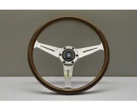 Nardi 360mm ND Classic Steering Wheel Wood & Glossy Spokes
